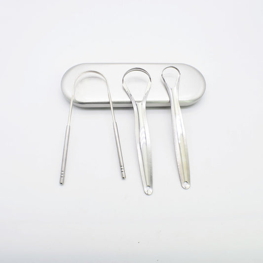 Stainless Steel Tongue Scraper Oral Care Tools