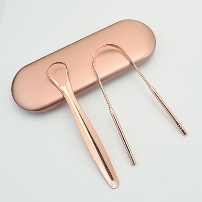 Stainless Steel Tongue Scraper Oral Care Tools